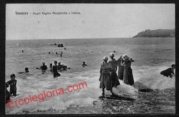 ai5210 - CARTOLINA D'EPOCA - Savona Provincia - Varazze