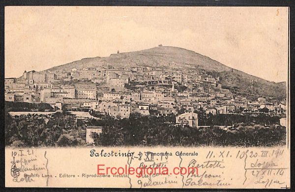 ad8503 - CARTOLINA D'EPOCA - Roma Provincia - Palestrina
