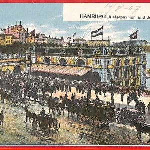 aa7478 - Ansichtskarten VINTAGE POSTCARD: Deutschland GERMANY - HAMBURG Jungfern