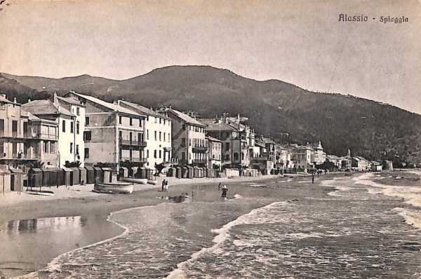 ab7250 -  CARTOLINA  D'EPOCA - Savona Provincia - ALASSIO