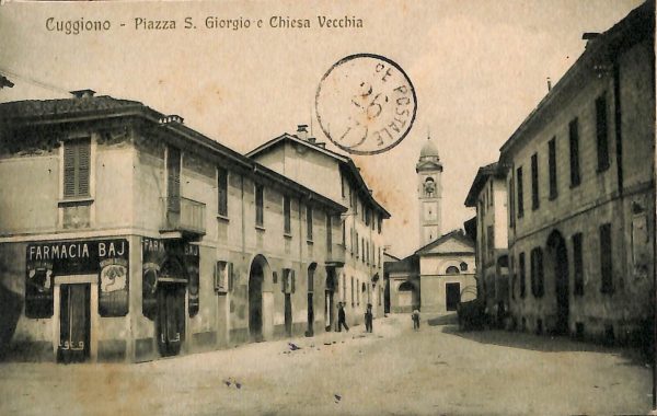 ac4009 - CARTOLINA D'EPOCA - Milano Provincia - CUGGIONO  1922