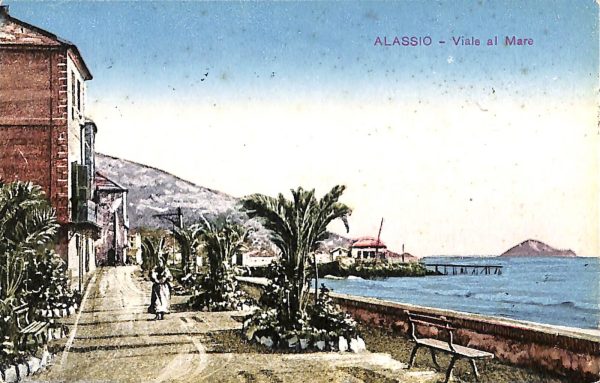 ab7252 -  CARTOLINA  D'EPOCA - Savona Provincia - ALASSIO
