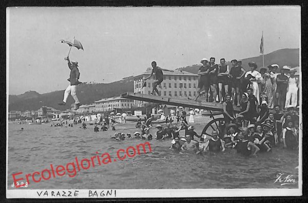 ai5215 - CARTOLINA D'EPOCA - Savona Provincia - Varazze