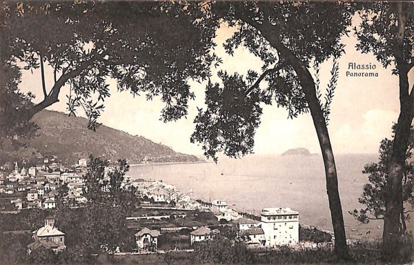 ab7255 -  CARTOLINA  D'EPOCA - Savona Provincia - ALASSIO