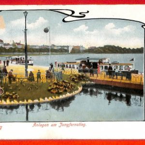 aa7494 - Ansichtskarten VINTAGE POSTCARD: Deutschland GERMANY - HAMBURG Jungfern