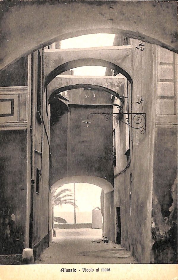 ab7259 -  CARTOLINA  D'EPOCA - Savona Provincia - ALASSIO