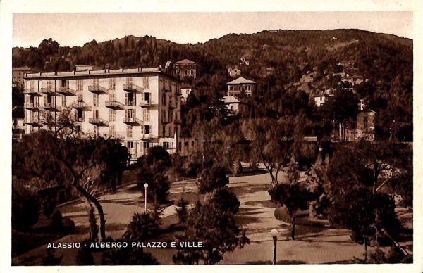 ab7260 -  CARTOLINA  D'EPOCA - Savona Provincia - ALASSIO