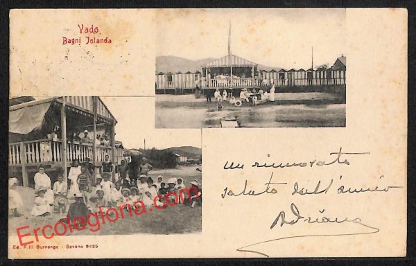 ai5223 - CARTOLINA D'EPOCA - Savona Provincia - Vado
