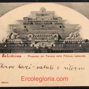 ad8507 - CARTOLINA D'EPOCA - Roma Provincia - Palestrina  1909