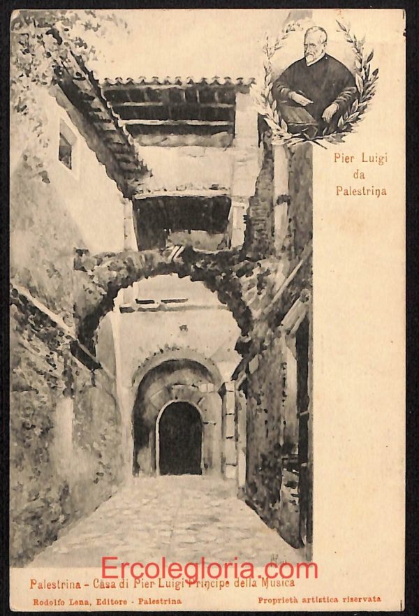 ad8508 - CARTOLINA D'EPOCA - Roma Provincia - Palestrina  1907