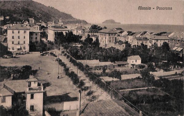 ab7265 -  CARTOLINA  D'EPOCA - Savona Provincia - ALASSIO