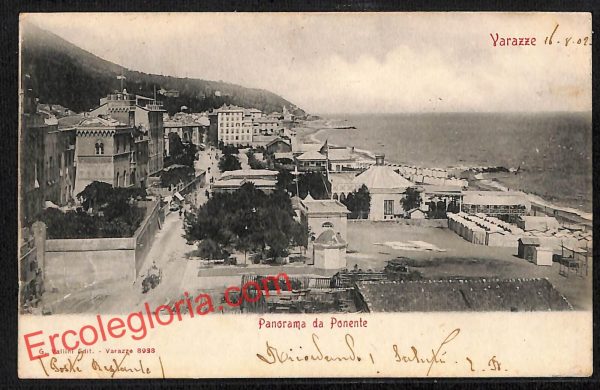 ai5226 - CARTOLINA D'EPOCA - Savona Provincia - Varazze