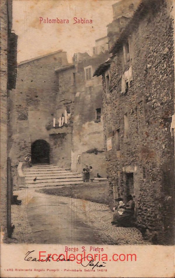 ad8515 - CARTOLINA D'EPOCA - Roma Provincia - Palombara Sabina