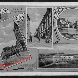 ah3970 - CARTOLINA D'EPOCA - Novara Provincia - Borgomanero