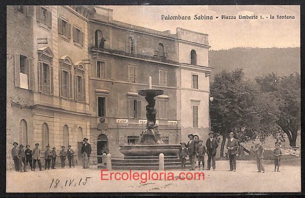 ad8522 - CARTOLINA D'EPOCA - Roma Provincia - Palombara Sabina