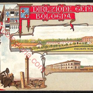 ae2423 - CARTOLINA  D'EPOCA - Bologna Città - Direzione Cento Bologna