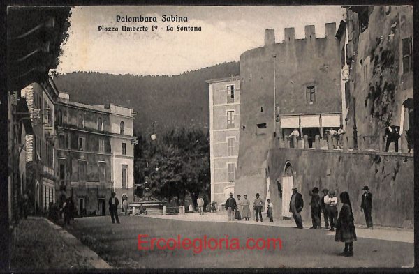 ad8523 - CARTOLINA D'EPOCA - Roma Provincia - Palombara Sabina  1924