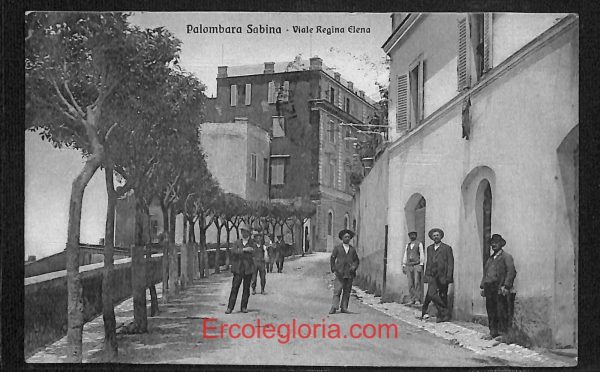 ad8524 - CARTOLINA D'EPOCA - Roma Provincia - Palombara Sabina  1918
