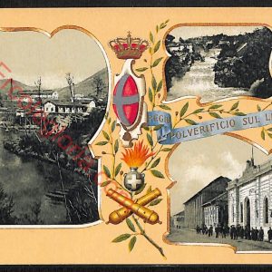 ae2431 - CARTOLINA  D'EPOCA - Bologna Città - Regio Polverificio sul Liri