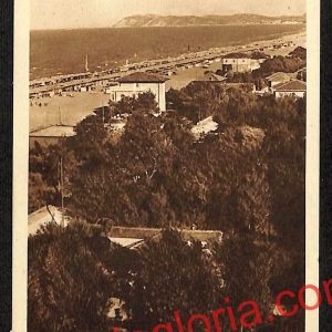 ah9906 - CARTOLINA D'EPOCA - Riccione Città - Panorama