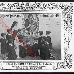 ae2433 - CARTOLINA  D'EPOCA - Bologna - Le Orfanelle della Madonna di S. Luca