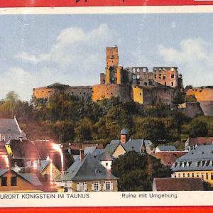 aa7780 - Ansichtskarten VINTAGE  POSTCARD: GERMANY Deutschland -  Koenigstein
