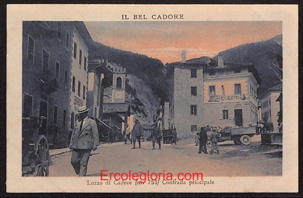 ae1214 - CARTOLINA  D'EPOCA - Belluno Provincia - Lozzo di Cadore