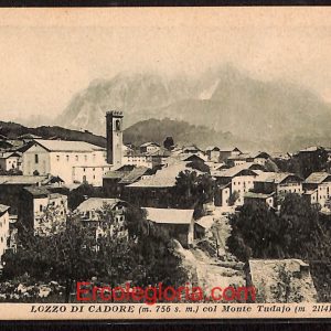 ae1215 - CARTOLINA  D'EPOCA - Belluno Provincia - Lozzo di Cadore