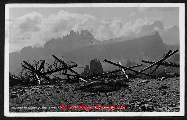ae1217 - CARTOLINA  D'EPOCA - Belluno Provincia - Lagazuoi  1935