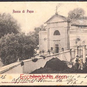 ad8539 - CARTOLINA D'EPOCA - Roma Provincia - Rocca di Papa  1904