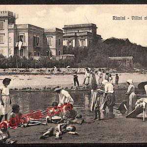 ai0826 - CARTOLINA D'EPOCA - Rimini Città - Villini al Mare