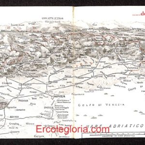 ae1220 - CARTOLINA  D'EPOCA DOPPIA - Belluno Provincia - Longarone