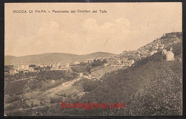 ad8541 - CARTOLINA D'EPOCA - Roma Provincia - Rocca di Papa  1915