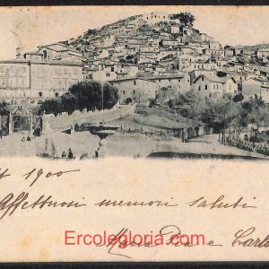 ad8542 - CARTOLINA D'EPOCA - Roma Provincia - Rocca di Papa  1900