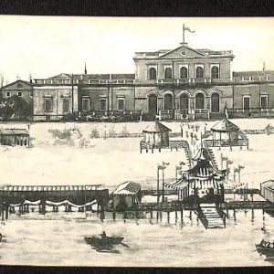 ai0832 - TRIPLA CARTOLINA D'EPOCA - Rimini Città - Panorama