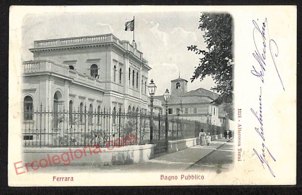 ae6103 - CARTOLINA D'EPOCA - Ferrara Città - Panorama  1902