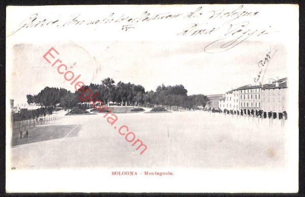 ae2438 - CARTOLINA  D'EPOCA - Bologna Città - Montagnola  1904