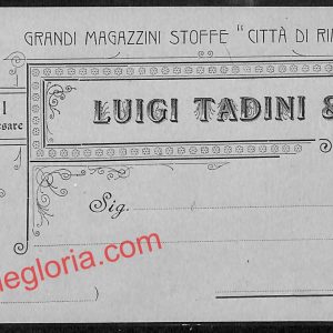 ai0841 -  STORIA POSTALE - Rimini Città - Luigi Tadini
