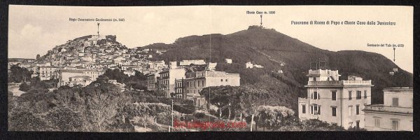ad8550 - CARTOLINA DOPPIA D'EPOCA - Roma Provincia - Rocca di Papa
