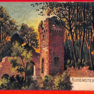 aa7787 - Ansichtskarten VINTAGE  POSTCARD: GERMANY Deutschland -  Burg Rodenstei