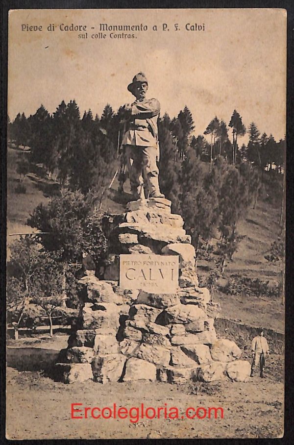 ae1222 - CARTOLINA  D'EPOCA - Belluno Provincia - Pieve di Cadore  1942