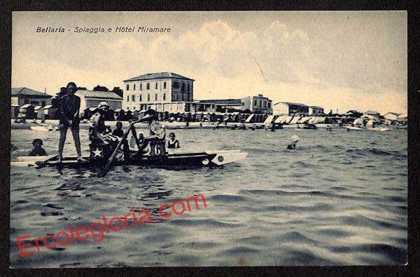 ai0856 - CARTOLINA D'EPOCA - Rimini Provincia - Bellaria