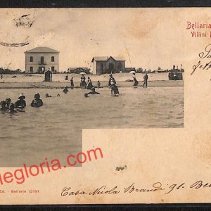 ai0857 - CARTOLINA D'EPOCA - Rimini Provincia - Bellaria