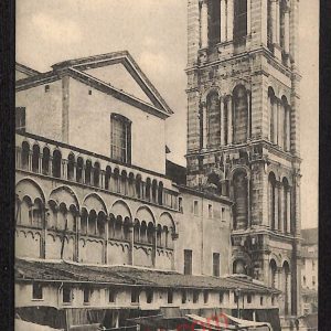 ae6109 - CARTOLINA D'EPOCA - Ferrara Città - Campanile della Cattedrale