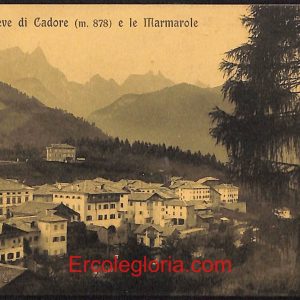 ae1227 - CARTOLINA  D'EPOCA - Belluno Provincia - Pieve di Cadore