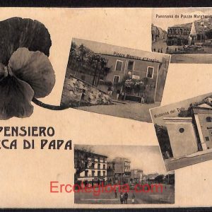 ad8556 - CARTOLINA D'EPOCA - Roma Provincia - Rocca di Papa  1908