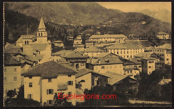 ae1231 - CARTOLINA  D'EPOCA - Belluno Provincia - Pieve di Cadore