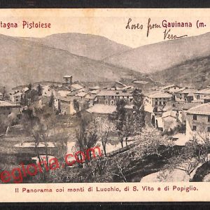 ah8232 - CARTOLINA D'EPOCA - Pistoia Provincia - Gavinana