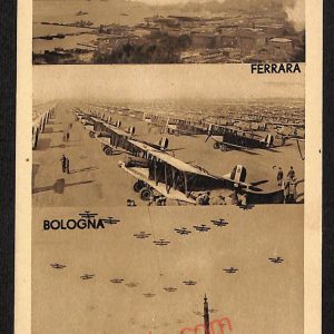 ae6114 - CARTOLINA D'EPOCA - Ferrara Città -La Grandi Manovre dell' Armata Aerea