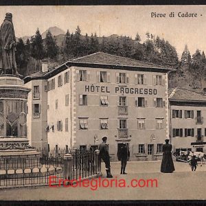 ae1232 - CARTOLINA  D'EPOCA - Belluno Provincia - Pieve di Cadore  1911